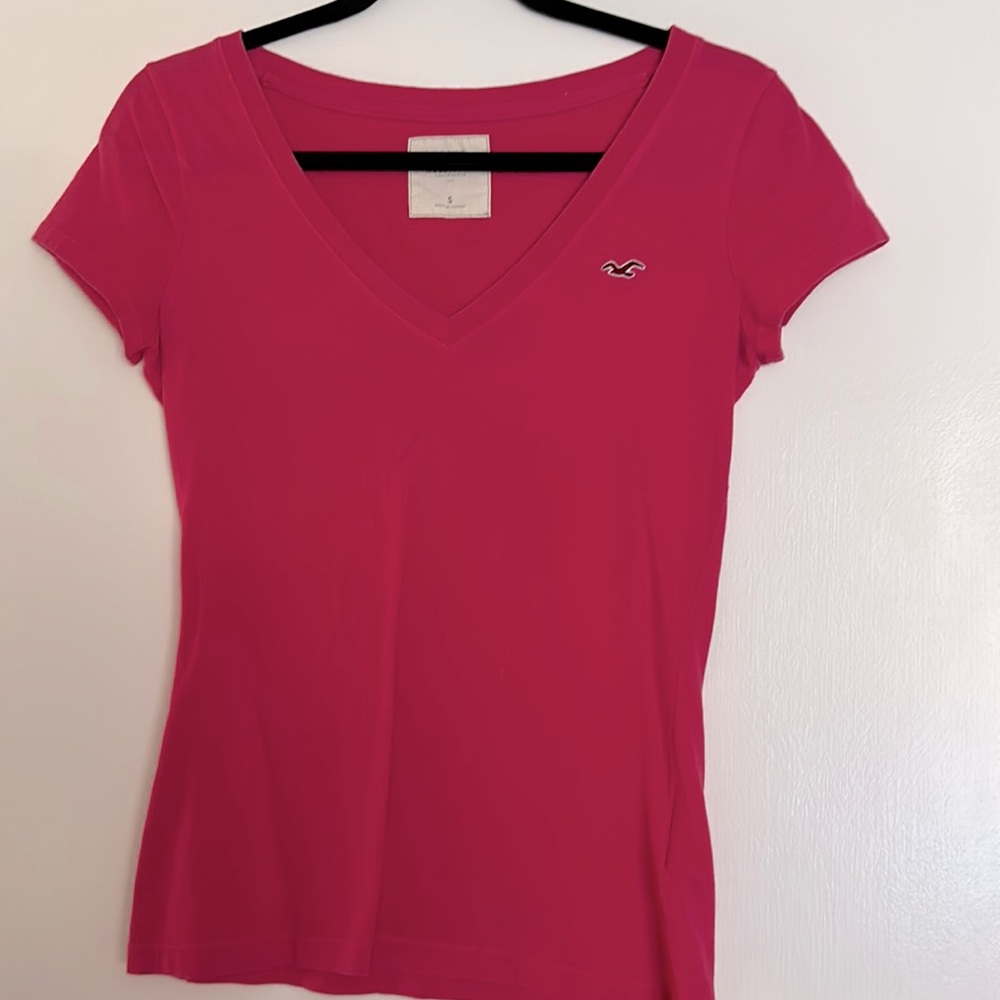 Pink Hollister Top